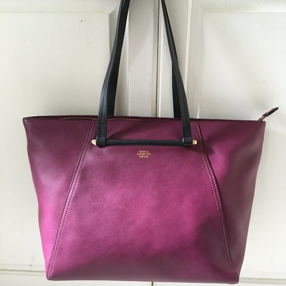 Vince Camuto Addy Tote - Grape Wine/Graphite - Picture 2 of 9